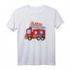 Kinder Kindergarten T-Shirt Start 2019/2020 - Feuerwehr Auto Design mit 'Alarm! Ich bin jetzt im Kindergarten' für Jungen, perfektes Geschenk zum Kindergartenstart