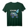 Kinder 4. Geburtstag Geschenk Jungen & Mädchen - Auto Monster Truck T-Shirt für Geburtstagsfeier & Monster Truck Fans
