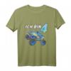 Kinder 4. Geburtstag Geschenk Jungen & Mädchen - Auto Monster Truck T-Shirt für Geburtstagsfeier & Monster Truck Fans