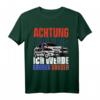 Achtung Achtung Ich werde großer Bruder Polizei Auto Brüder T-Shirt – Perfektes Geschenk zur Schwangerschaftsankündigung für den großen Bruder oder die große Schwester
