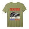 Achtung Achtung Ich werde großer Bruder Polizei Auto Brüder T-Shirt – Perfektes Geschenk zur Schwangerschaftsankündigung für den großen Bruder oder die große Schwester