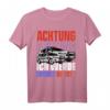 Achtung Achtung Ich werde großer Bruder Polizei Auto Brüder T-Shirt – Perfektes Geschenk zur Schwangerschaftsankündigung für den großen Bruder oder die große Schwester