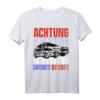 Achtung Achtung Ich werde großer Bruder Polizei Auto Brüder T-Shirt – Perfektes Geschenk zur Schwangerschaftsankündigung für den großen Bruder oder die große Schwester