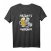 Fridays for Hubraum I Freiheit Auto Motor Bier Parodie T-Shirt – Lustiges Geschenk für Auto- und Hubraumfans zu Weihnachten, Geburtstag & Vatertag