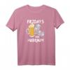 Fridays for Hubraum I Freiheit Auto Motor Bier Parodie T-Shirt – Lustiges Geschenk für Auto- und Hubraumfans zu Weihnachten, Geburtstag & Vatertag