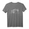 Defender Dachzelt Offroad 4x4 Reisefahrzeug T-Shirt – Perfektes Geschenk für Geländewagen- und Offroad-Fans