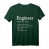 Herren Ingenieur T-Shirt - Abschluss, Azubi, Auto & Technik Geschenk für Studenten, Heimwerker & Berufstätige