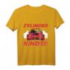 Zylinder statt Kinder T-Shirt - Lustiges Motorsport & Tuning Geschenk für Freunde von Tuning Treffen und Autoliebhaber
