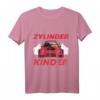 Zylinder statt Kinder T-Shirt - Lustiges Motorsport & Tuning Geschenk für Freunde von Tuning Treffen und Autoliebhaber