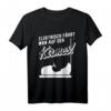 Elektrisch fährt man auf der Kirmes T-Shirt – Humorvolles Statement gegen Elektroautos, perfekt als Geschenk für Autogegner und Verbrenner-Liebhaber