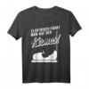 Elektrisch fährt man auf der Kirmes T-Shirt – Humorvolles Statement gegen Elektroautos, perfekt als Geschenk für Autogegner und Verbrenner-Liebhaber