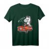Lustiges Zebra Auto T-Shirt - Wilder Fahrer mit Pferd und Zebra Motiv, Humorvolles Geschenk für Tier- und Autoenthusiasten
