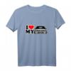 Euro Car E39 5er - Ich liebe meinen E39 T-Shirt für BMW Autoenthusiasten & E39 Fans – Perfektes Geschenk für Mitglieder und Liebhaber