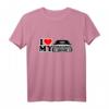 Euro Car E39 5er - Ich liebe meinen E39 T-Shirt für BMW Autoenthusiasten & E39 Fans – Perfektes Geschenk für Mitglieder und Liebhaber
