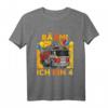 Kinder Bääm! Ich bin 4 Feuerwehr Auto T-Shirt – Perfektes Geschenk zum 4. Geburtstag für Jungen, Feuerwehr-Fans und kleine Feuerwehrmänner