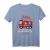 Kinder Kindergarten 2020 T-Shirt - Start Anfang mit Feuerwehrauto, Geschenk für Jungen beim Kindergartenstart