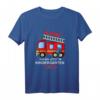 Kinder Kindergarten 2020 T-Shirt - Start Anfang mit Feuerwehrauto, Geschenk für Jungen beim Kindergartenstart