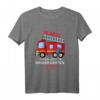 Kinder Kindergarten 2020 T-Shirt - Start Anfang mit Feuerwehrauto, Geschenk für Jungen beim Kindergartenstart
