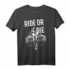 RIDE OR DIE Dress - Sexy Pin-Up Girl mit Auto Motiv T-Shirt für Auto Begeisterte & Vintage Mode Fans