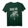 RIDE OR DIE Dress - Sexy Pin-Up Girl mit Auto Motiv T-Shirt für Auto Begeisterte & Vintage Mode Fans