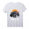 Kinder Monster Truck T-Shirt mit Namen Felix – Perfektes Geschenk für junge Fans von Autos und Rennfahrern