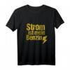 E-Mobility Geschenk - Elektroauto & Elektro-Roller Fahrer T-Shirt mit dem Motto 'Strom ist mein Benzin' für Geburtstag, Weihnachten & Fans der Elektromobilität