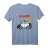 Kinder Geburtstagsshirt zum 5. Geburtstag - Polizei Auto Motiv mit 'Alarm, ich bin schon Fünf' für Jungen, Party & Kindergarten