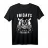 Fridays for Hubraum T-Shirt - Lustiges Auto Motor Tuning Geschenk für Schrauber, Tuner & PS-Liebhaber
