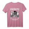 Fridays for Hubraum T-Shirt - Lustiges Auto Motor Tuning Geschenk für Schrauber, Tuner & PS-Liebhaber