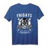 Fridays for Hubraum T-Shirt - Lustiges Auto Motor Tuning Geschenk für Schrauber, Tuner & PS-Liebhaber
