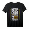 5 Zylinder Zündreihenfolge T-Shirt für Auto Tuning, Mechaniker & Autoschlosser - Lustiges Design für Kfz Enthusiasten & Tuning Fans