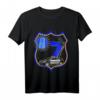 Kinder Polizei T-Shirt zum 7. Geburtstag – Lustiges Auto-Polizei-Shirt für Jungen und Mädchen als Geschenk