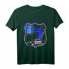 Kinder Polizei T-Shirt zum 7. Geburtstag – Lustiges Auto-Polizei-Shirt für Jungen und Mädchen als Geschenk