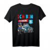 Ich bin 5 Jahre T-Shirt für Jungen und Mädchen – Polizei Auto Geburtstagsshirt als lustiges Geschenk zum Kindergeburtstag