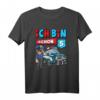 Ich bin 5 Jahre T-Shirt für Jungen und Mädchen – Polizei Auto Geburtstagsshirt als lustiges Geschenk zum Kindergeburtstag