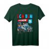 Ich bin 5 Jahre T-Shirt für Jungen und Mädchen – Polizei Auto Geburtstagsshirt als lustiges Geschenk zum Kindergeburtstag