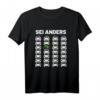 Fahrrad Biker Radfahrer T-Shirt mit Spruch 'Sei anders' – Für umweltbewusste Mountainbike- und Rennradfahrer