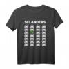 Fahrrad Biker Radfahrer T-Shirt mit Spruch 'Sei anders' – Für umweltbewusste Mountainbike- und Rennradfahrer
