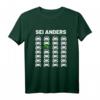 Fahrrad Biker Radfahrer T-Shirt mit Spruch 'Sei anders' – Für umweltbewusste Mountainbike- und Rennradfahrer