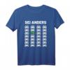Fahrrad Biker Radfahrer T-Shirt mit Spruch 'Sei anders' – Für umweltbewusste Mountainbike- und Rennradfahrer