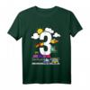 Kinder Geburtstag T-Shirt für Jungen - 3 Jahre mit Fahrzeugmotiven (Auto & Flugzeug) für den perfekten Kindergeburtstag