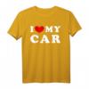 I Love My Car & Ich liebe mein Auto T-Shirt - Vintage Design für Autoliebhaber und Auto-Enthusiasten
