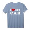 I Love My Car & Ich liebe mein Auto T-Shirt - Vintage Design für Autoliebhaber und Auto-Enthusiasten