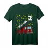 Kinder Geburtstagsshirt Feuerwehr 2 Jahre - Lustiges T-Shirt für Jungen & Mädchen zum Zweiten Geburtstag, Party & Deko