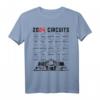 2024 Formel Racing Fan T-Shirt - Schwarz Auto Design, Perfekt für Motorsport-Fans & Geburtstagsgeschenke