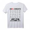 2024 Formel Racing Fan T-Shirt - Schwarz Auto Design, Perfekt für Motorsport-Fans & Geburtstagsgeschenke