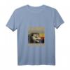 Lass uns Müll essen und von einem Auto angefahren werden - Vintage Opossum T-Shirt mit V-Ausschnitt für Tierliebhaber & Meme-Fans