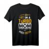 Turbo Mama Lustiges Auto Mama Paar T-Shirt – Perfekt als Muttertagsgeschenk für Autoliebhaberinnen und Auto-Fans