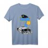Kinder 7. Geburtstag Polizist T-Shirt – Geschenkidee für kleine Polizeifans, Detektive & Polizeifeier-Outfit