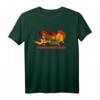 Fast SportsCar Lover T-Shirt mit spanischer Nationalflagge – Unterstützung für Spanien, Muskelauto-Design